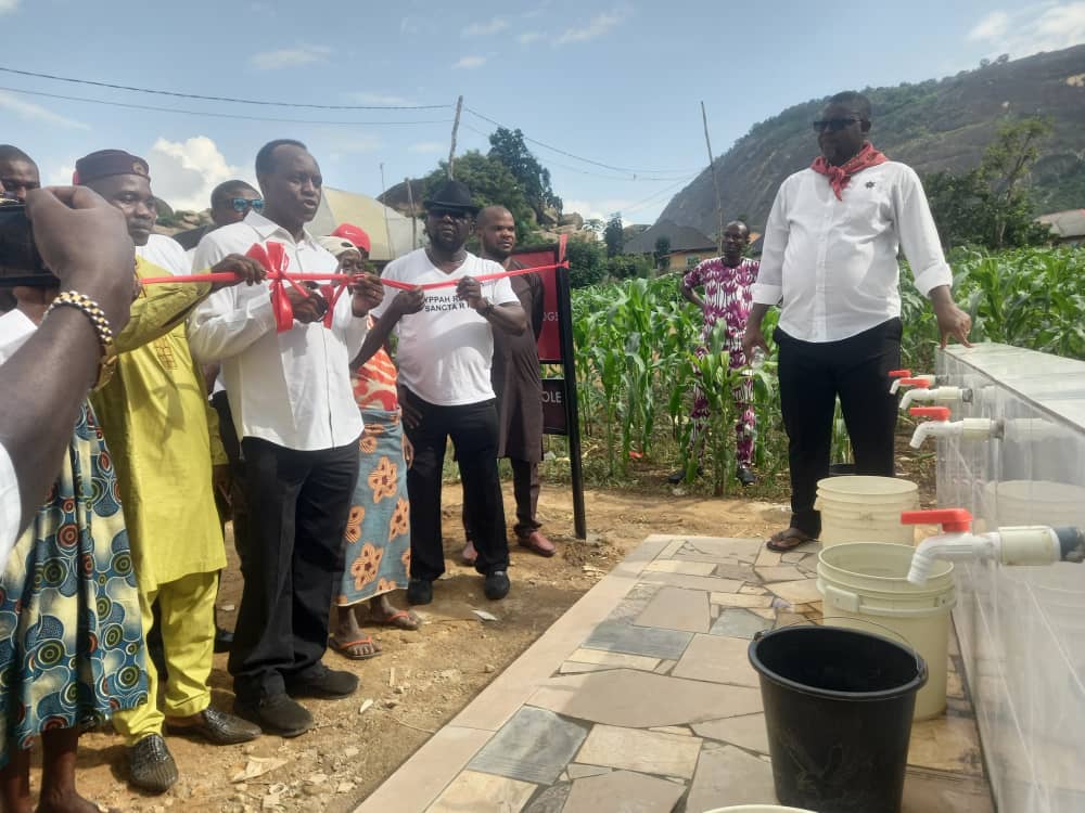 NAS Brings Relief to FCT Community with New Borehole